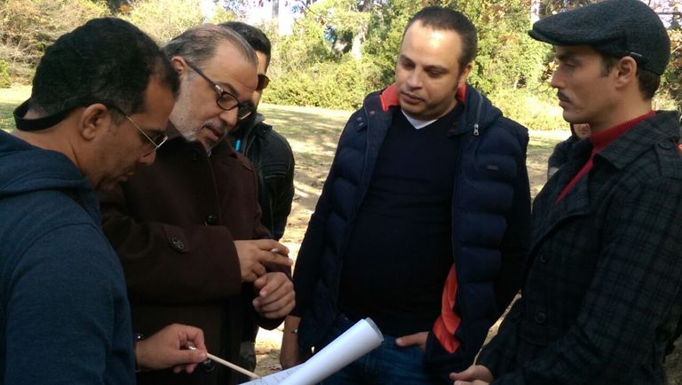 مشهد من مسلسل محمد فؤاد الجديد