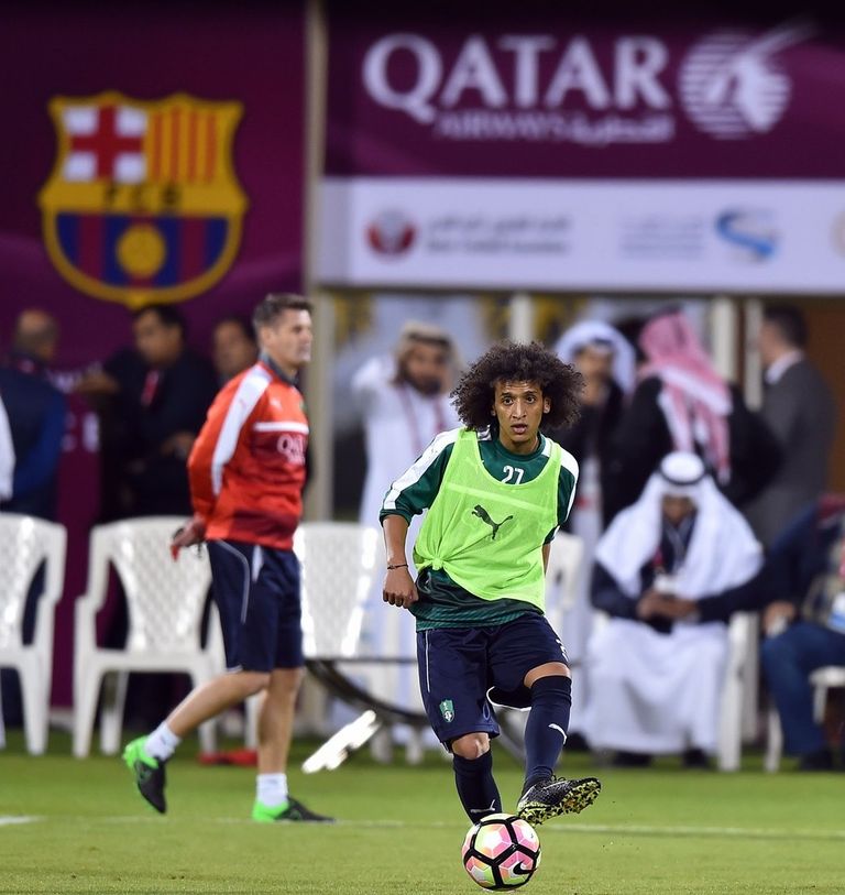 عموري يستعد لمواجة برشلونة