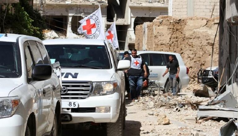 الصليب الأحمر الدولي يشرف على إجلاء سكان حلب