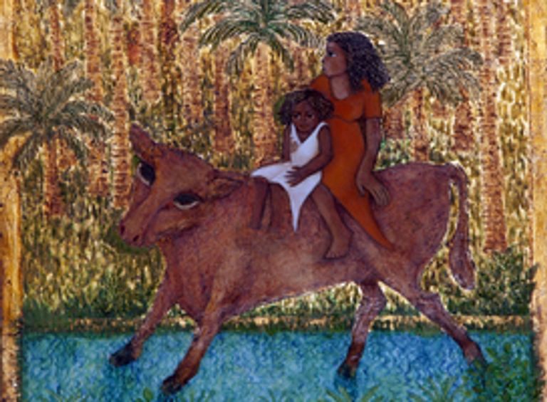 من أعمال زينب السجيني