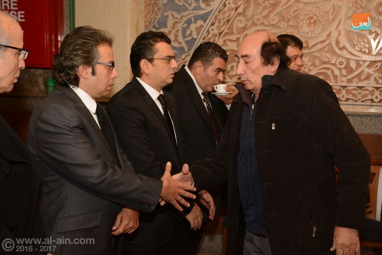 عزاء الكاتب المصري الراحل محمود أبو زيد