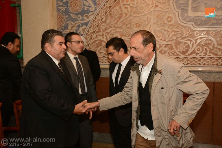 عزاء الكاتب المصري الراحل محمود أبو زيد