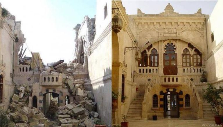 دار الافتاء في حلب قبل الحرب وبعدها