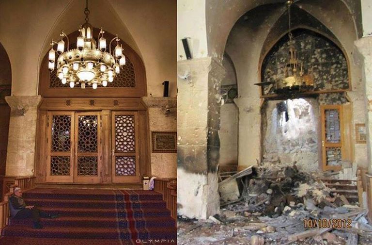 دار الإفتاء في حلب قبل الحرب وبعدها