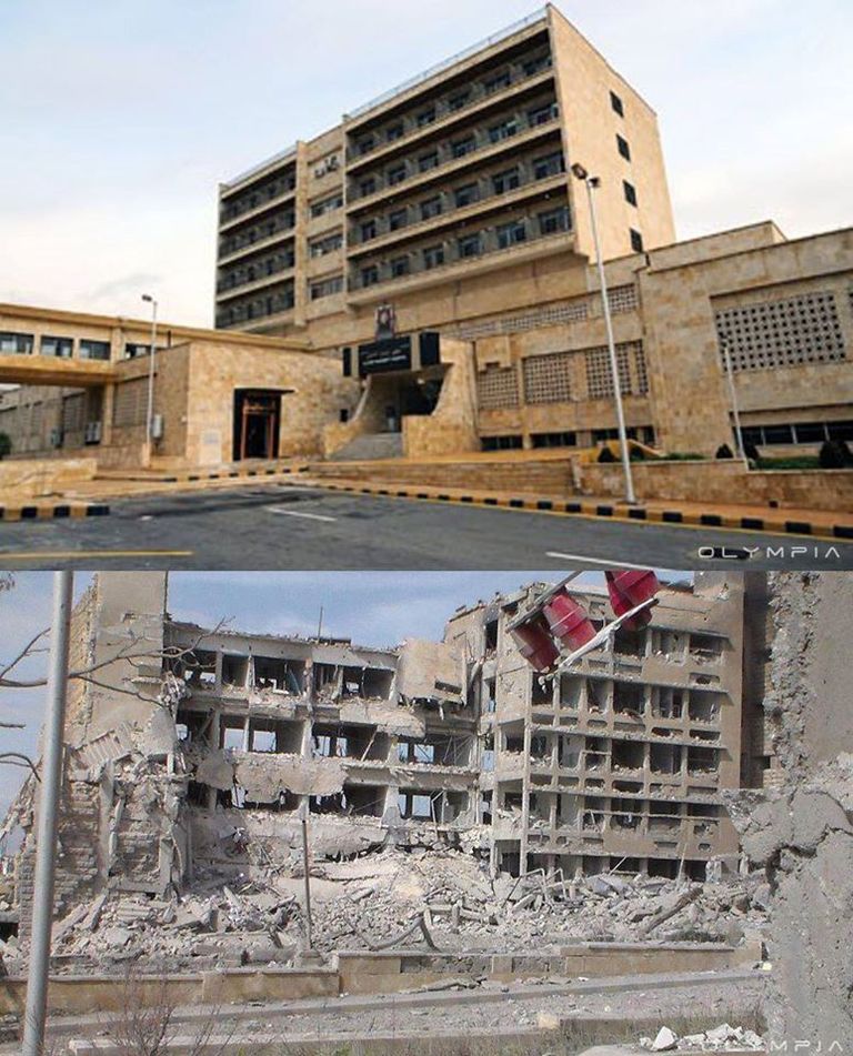 دار الإفتاء في حلب قبل الحرب وبعدها