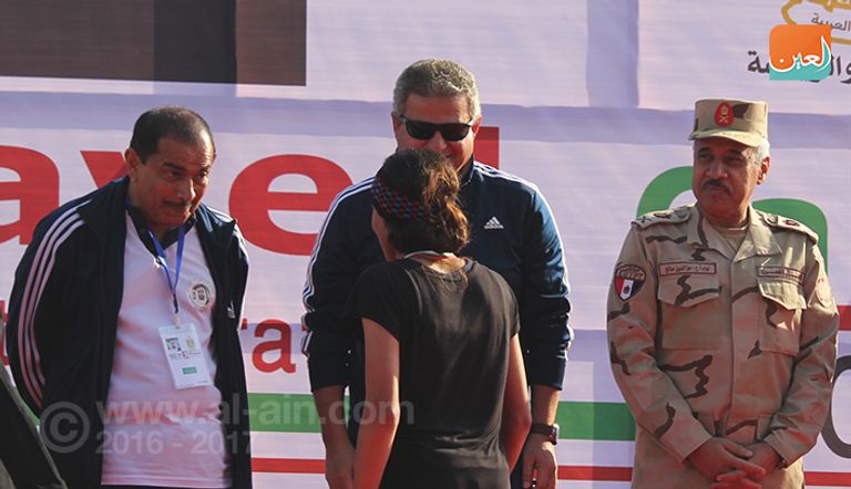 المتسابقون الفائزون بماراثون زايد الخيري 2016