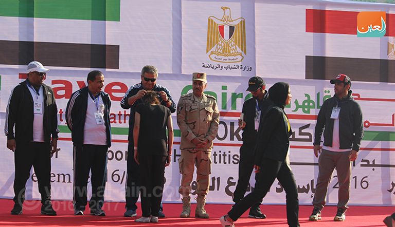 المتسابقون الفائزون بماراثون زايد الخيري 2016