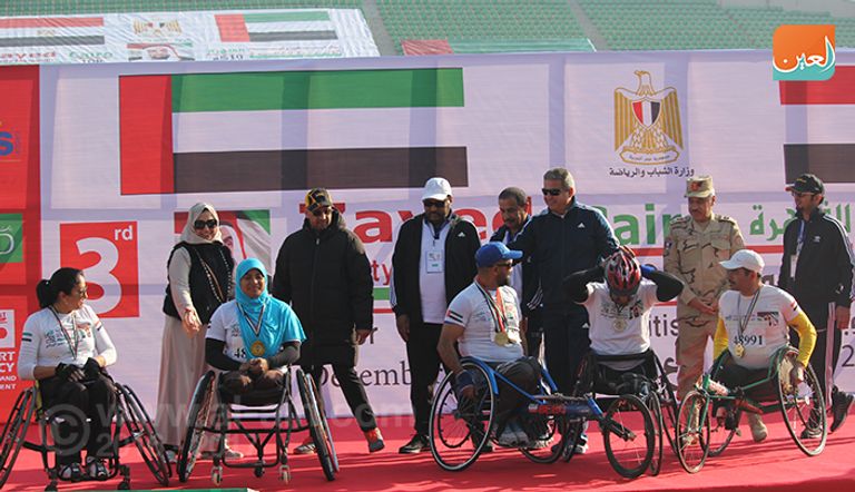 المتسابقون الفائزون بماراثون زايد الخيري 2016