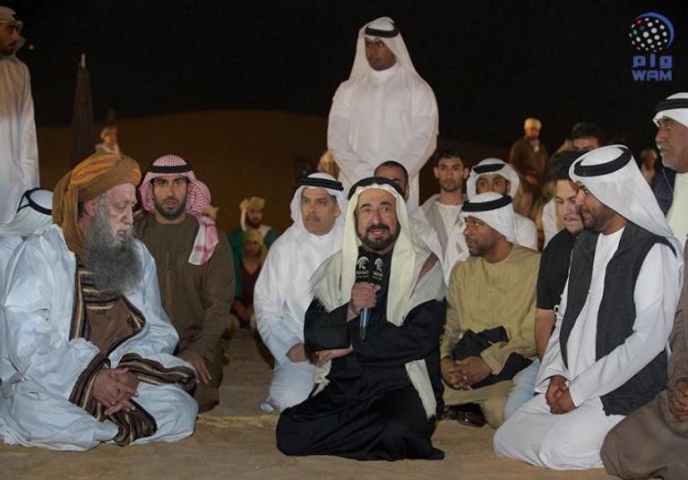 جانب من الملحمة المسرحية 