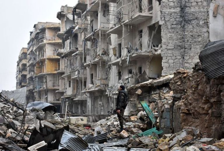 طفل من حلب الشرقية