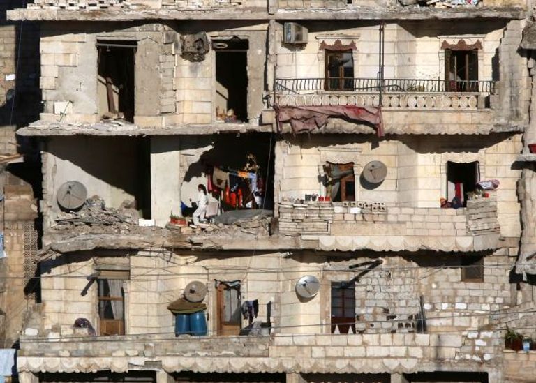 طفل من حلب الشرقية
