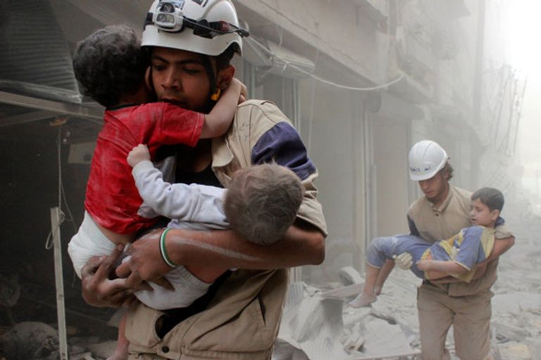 طفل من حلب الشرقية