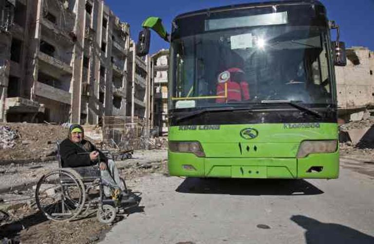طفل من حلب الشرقية
