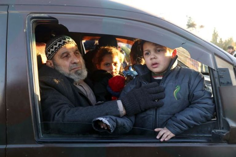 طفل من حلب الشرقية