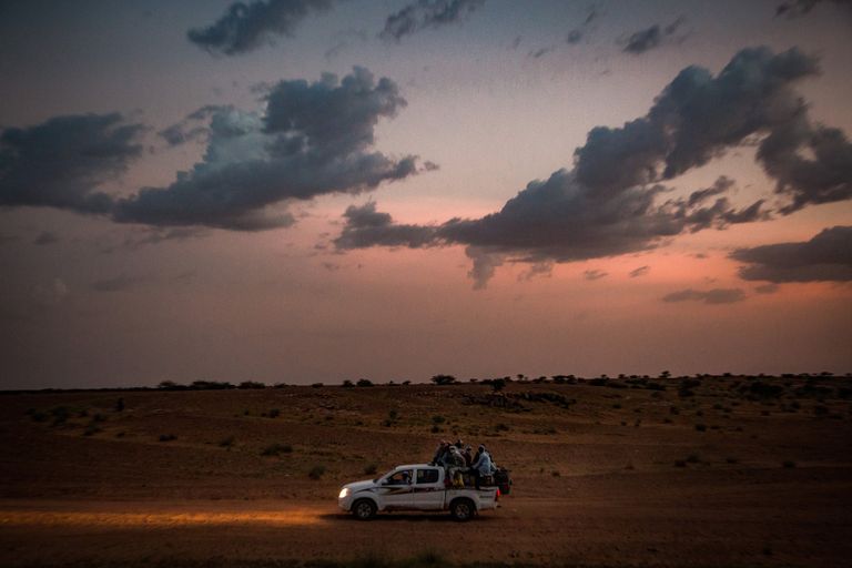 أفارقة على طريق الموت