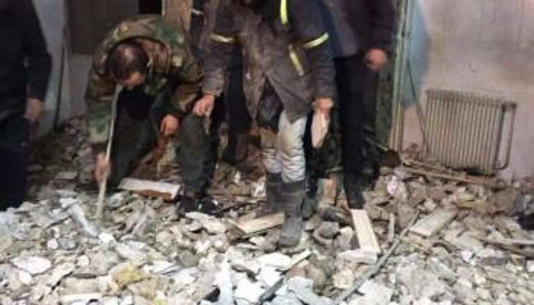 تفجير قسم شرطة الميدان بدمشق