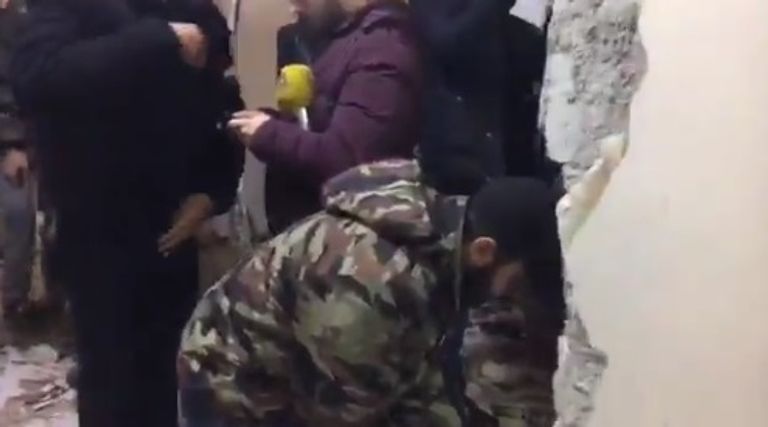 تفجير قسم شرطة الميدان بدمشق