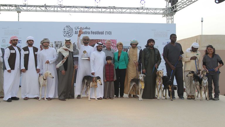 جانب من فعاليات مهرجان الظفرة