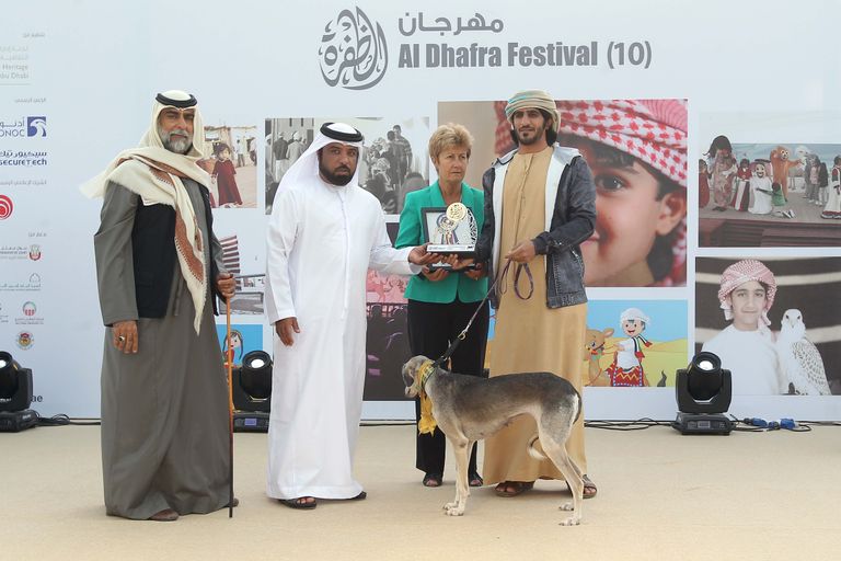 جانب من فعاليات مهرجان الظفرة