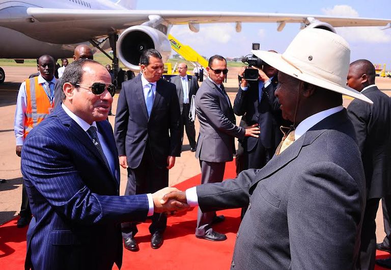 السيسي في أوغندا