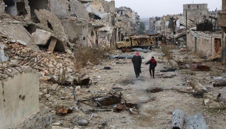 الدمار في حلب