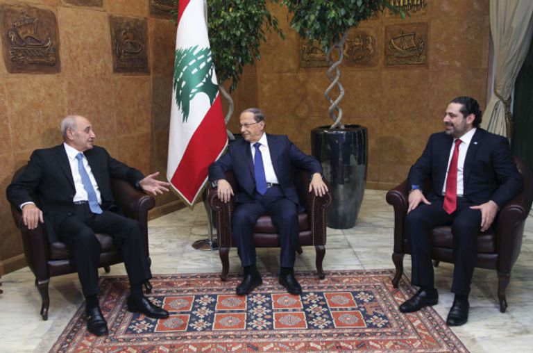 الرئيس اللبناني ورئيس الوزراء