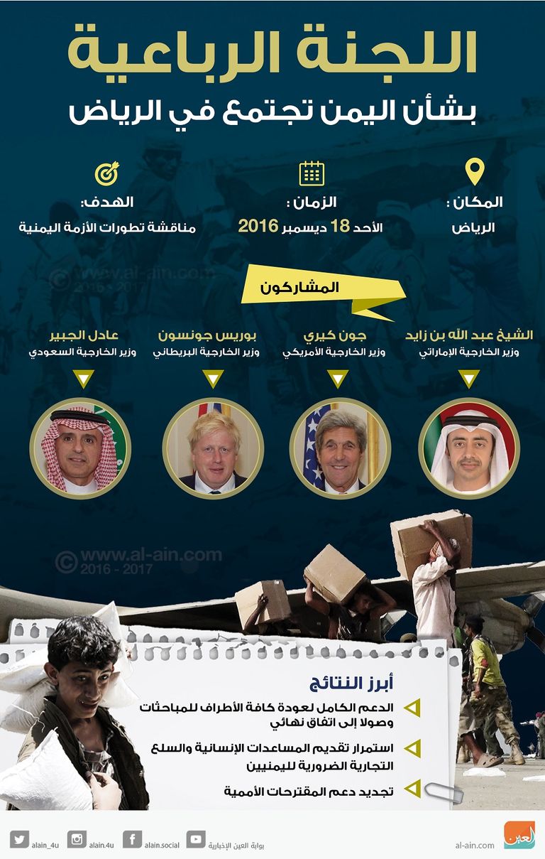 اللجنة الرباعية باليمن