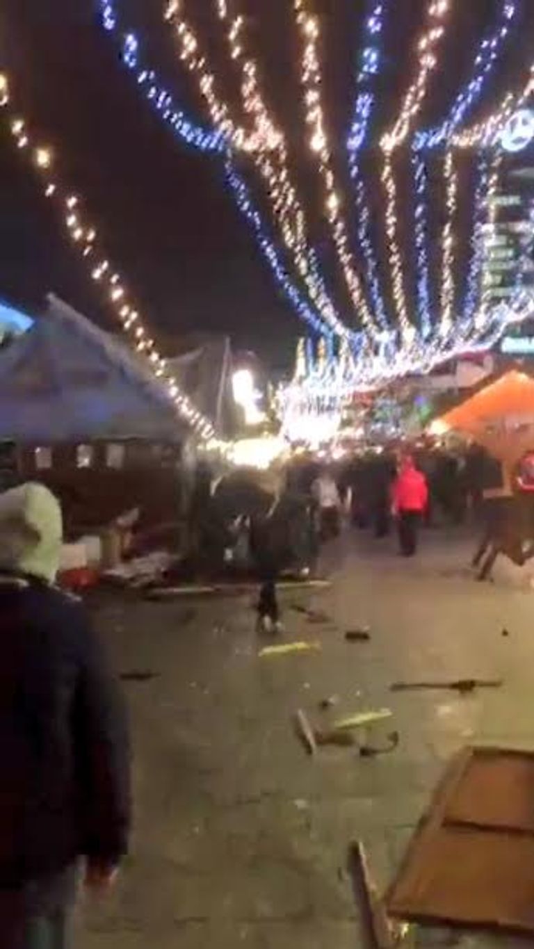 صورة الشاحنة من موقع الحادث