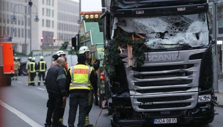 الشاحنة التي دهست مواطنين في ألمانيا