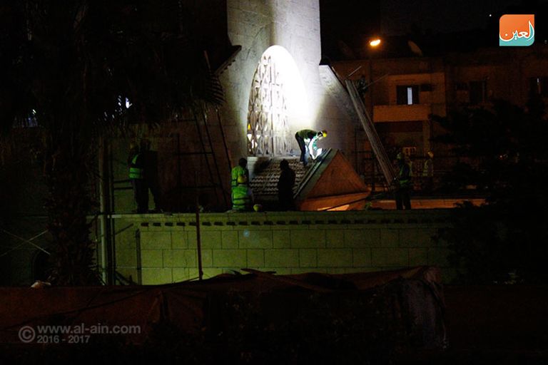 استمرار أعمال ترميم الكنيسة البطرسية