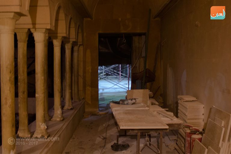 استمرار أعمال ترميم الكنيسة البطرسية