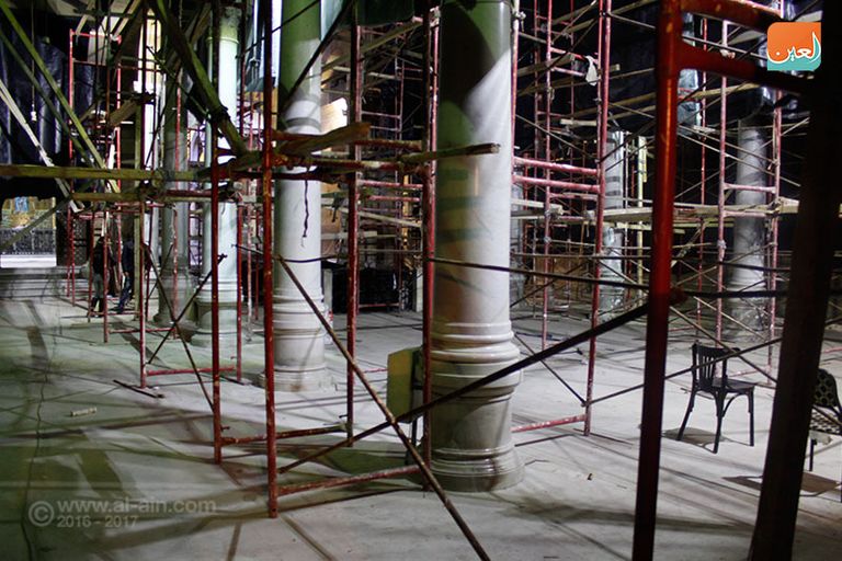 استمرار أعمال ترميم الكنيسة البطرسية