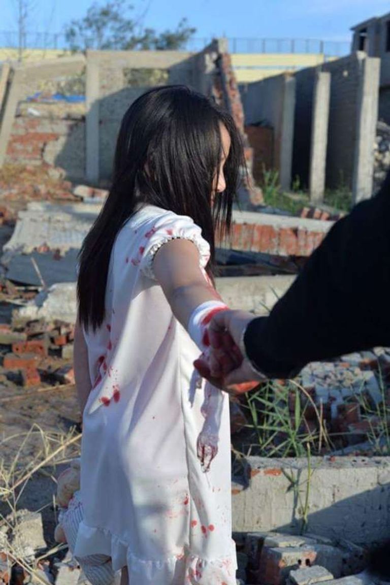 صورة مزيفة لأحداث حلب