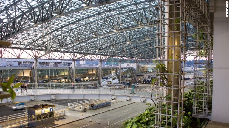 حركة الطيران في أمريكا الشمالية تتميز بالكثافة