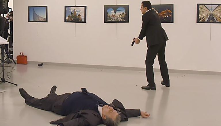 ردود فعل مشاهير العرب على اغتيال السفير الروسي