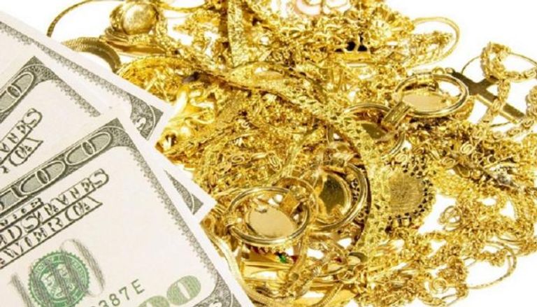 صعود الذهب مع تراجع الدولار 