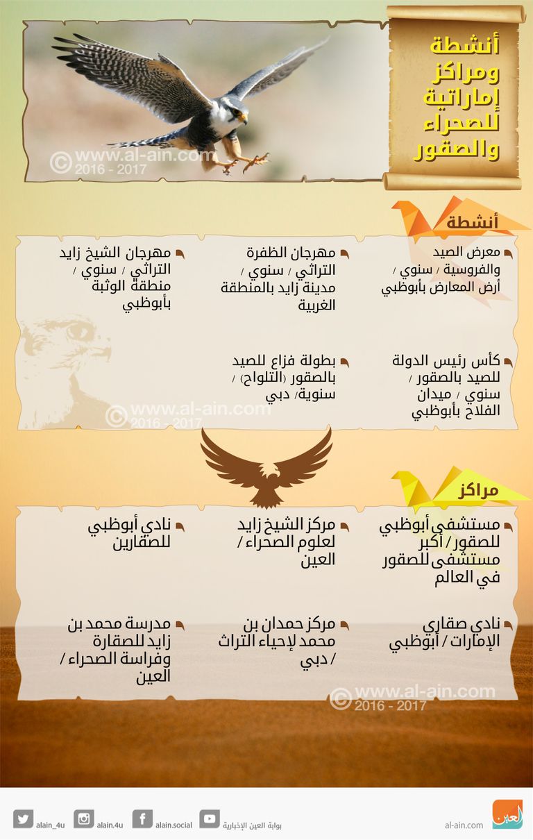 مربّي صقر إماراتي