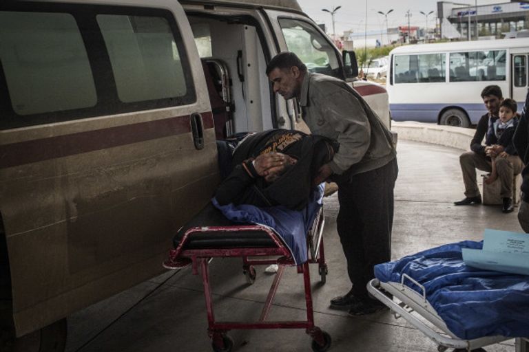 القوات العراقية بمعركة الموصل