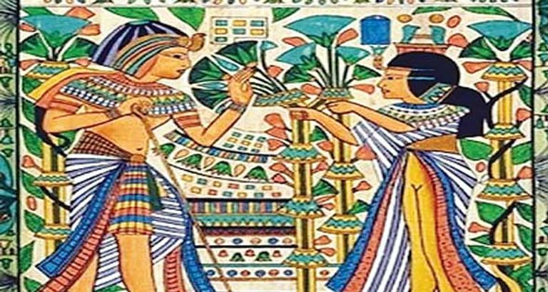 زهور اللوتس في حياة المصري القديم