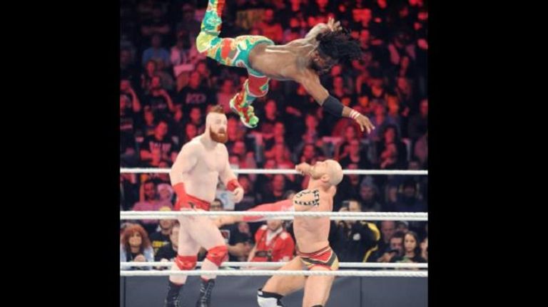 من نزال رولينز وجيريكو