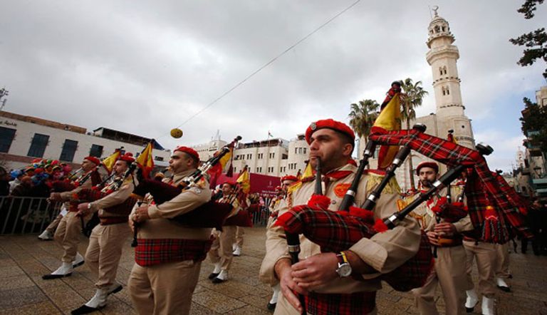 احتفالات عيد الميلاد في بيت لحم