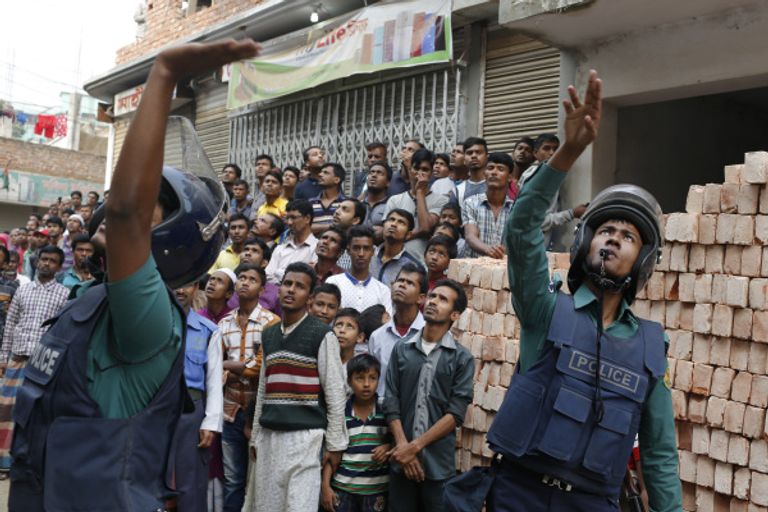 المرأة بعد تفجير الحزام الناسف