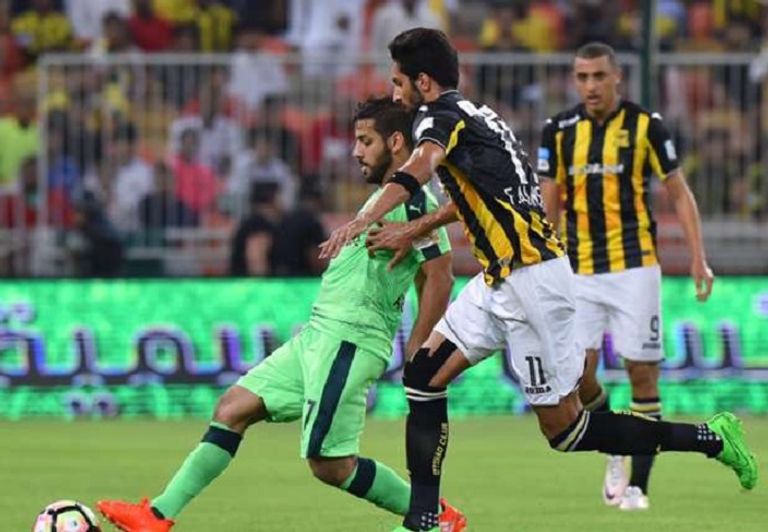 من مواجهة سابقة بين الاتحاد والأهلي من مواجهة النصر والهلال الأخيرة