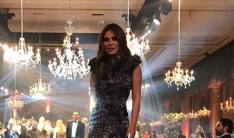 نيكول سابا وعمرو يوسف وزوجته كندة علوش