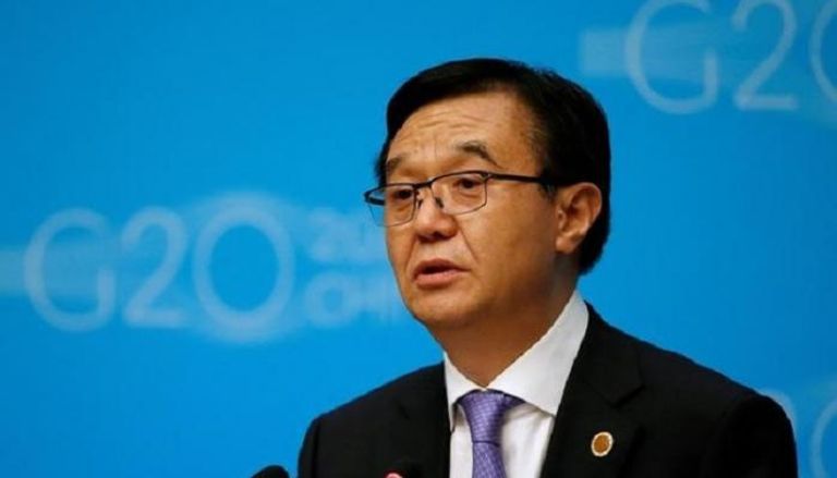 وزير التجارة الصيني قاو هو تشنغ في شنغهاي