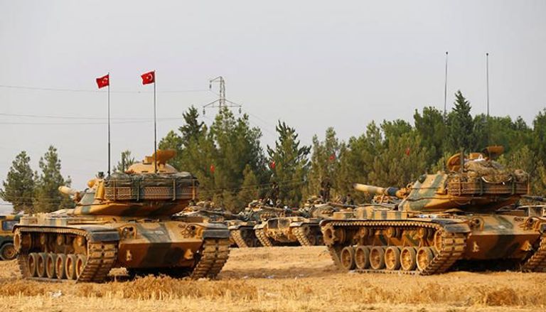 تركيا تطلب دعم التحالف الدولي في الباب السورية