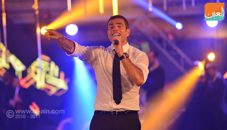 عمرو دياب يتألق في القاهرة الجديدة