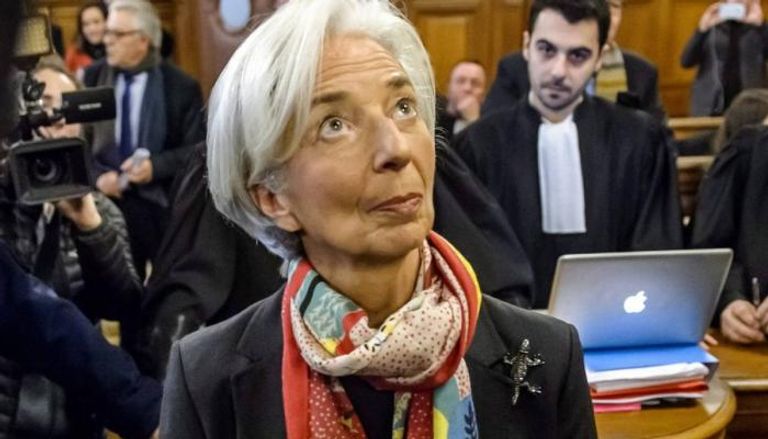 مديرة صندوق النقد الدولي لاجارد