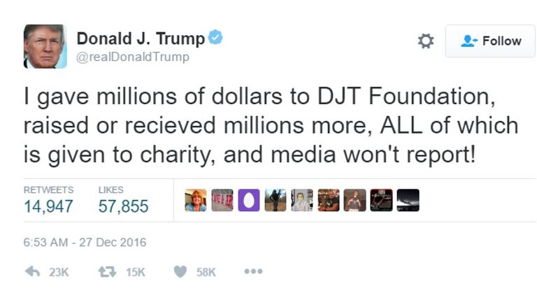 جورج مايكل ودونالد ترامب