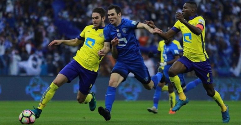 عبدالشافي وكهربا في ديربي جدة